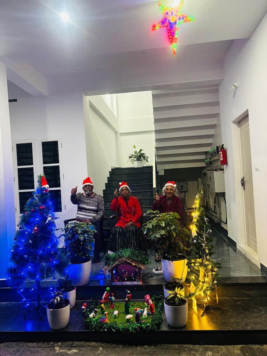 Christmas celebration at Grace Garden